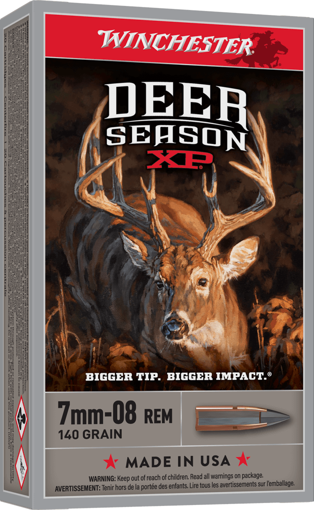 image-full-5070-2d27f013b519510c72a3108fd186db37.png WINCHESTER DEER SEASON XP 7MM-08 140GR 20RD BX 200RD CASE - Image 1