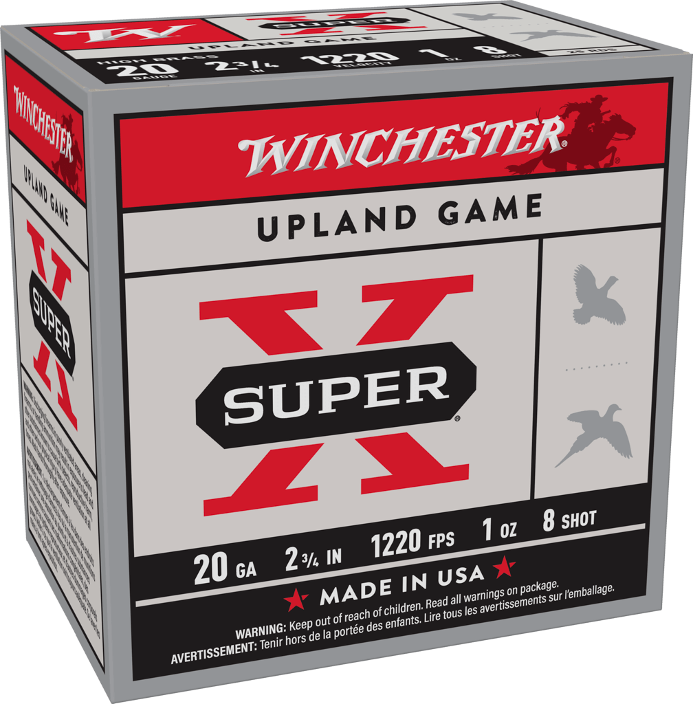 image-full-5088-e66df7b5bce6b593e5c2fdb3ab5d692c.png WINCHESTER SPR X UPLAND 20G 2 3/4" 1Z 8SHT 25RD - Image 1