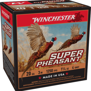 20GA 3" #4 1-1/4OZ 1250FPS 25RDS