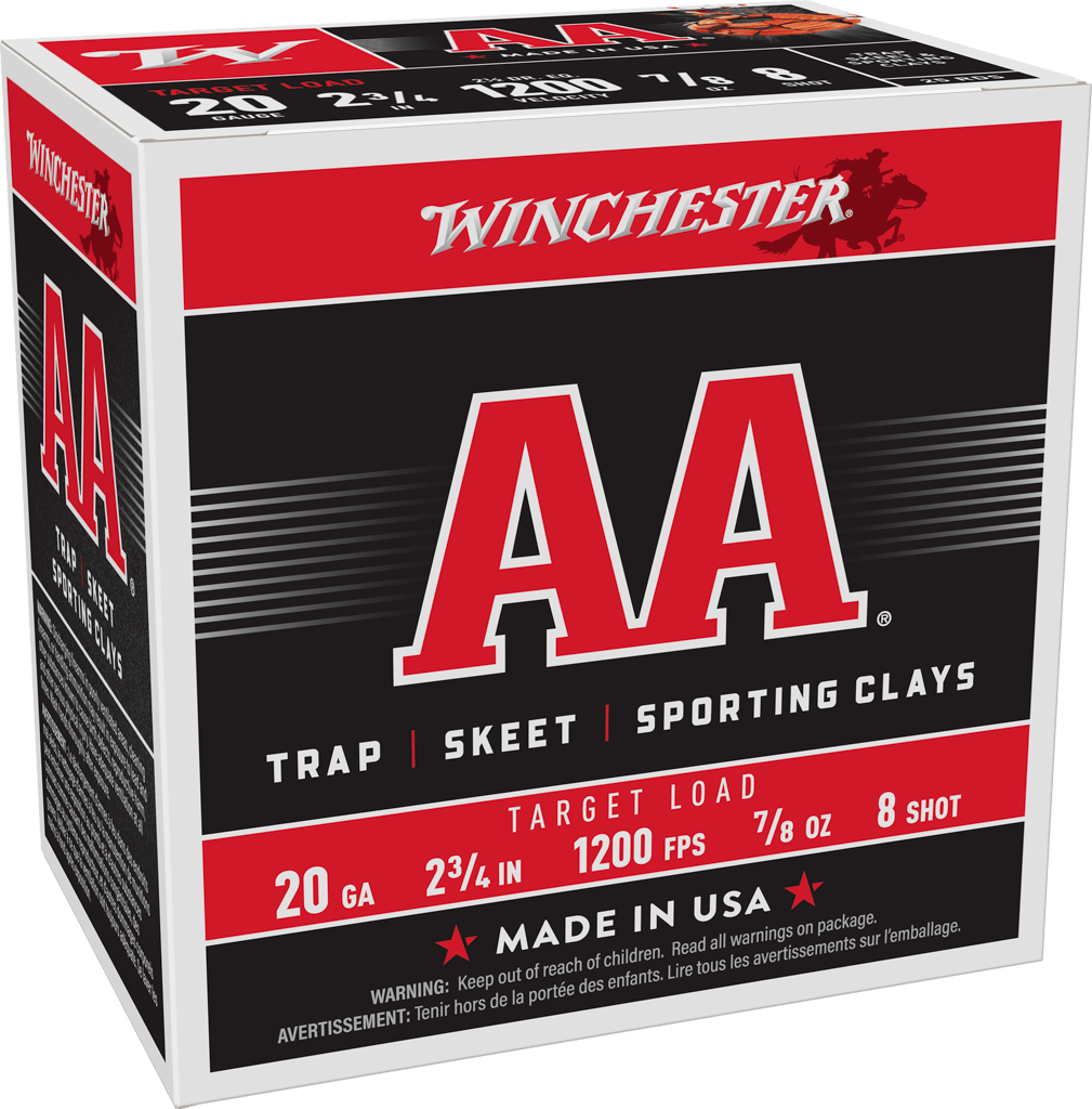 image-full-5597-70df92fb2fc8a8978c0f2f8f4c509259.png WINCHESTER AA SKEET LD 20GA 23/4 #8 - Image 1