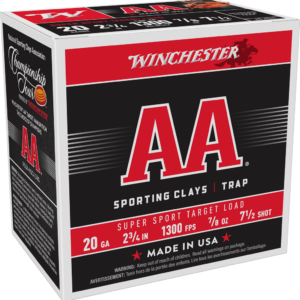 WINCHESTER AA SUPER SPORT 20G 2 3/4" 7.5SHT 7/8OZ 25/250RDS