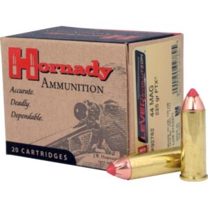 HORNADY LEVERREVOLUTION 44MAG 225GR FTX 20RD BX 200RD CASE