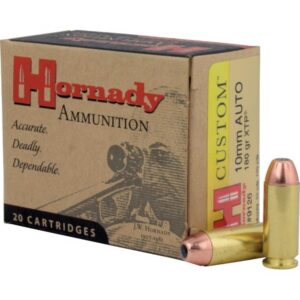 HORNADY CUSTOM 10MM 180GR XTP 20RD BX 200RD CASE