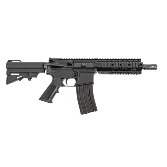 image-full-7133-17f59edaf554310a202d1e20f99f8b9d.jpg DPMS DP-15 KITTY KAT 300BLK PISTOL 7.5" BBL, 6.5" QUAD RAIL, CAR BRACE, 1-30RD MAGAZINE - Image 1