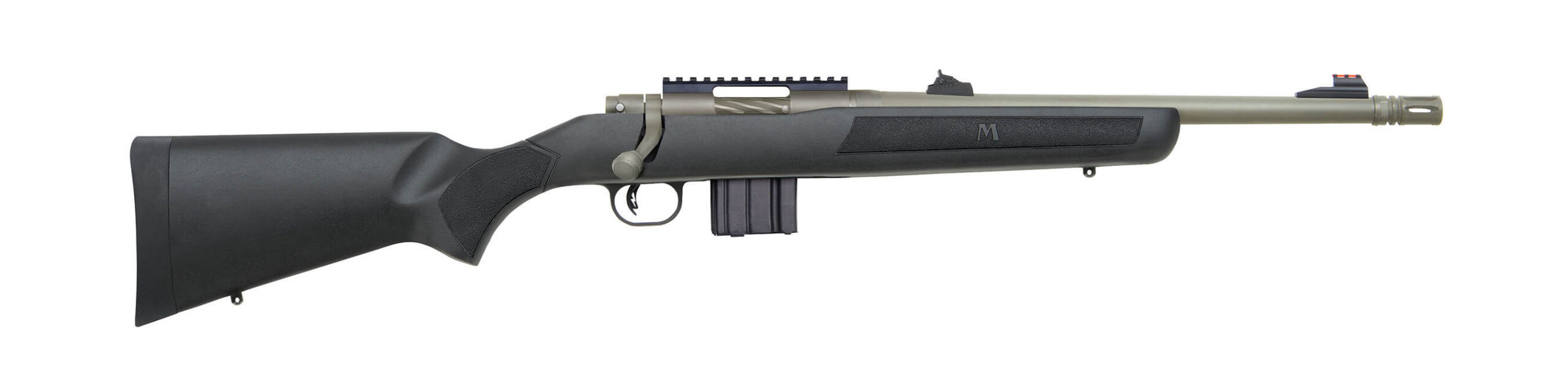 image-full-7318-c0cad27038c9d927dd63f9079be96751.jpg MOSSBERG MVP PATROL PROFESSIONAL 300BLK 16.25"BBL CERAKOTE TUNGSTEN/BLK 10+1 - Image 1