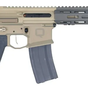 Q HONEY BADGER 5.56 PSTL 9.69" W/BRACE BLK/GRY 1-30RD MAGAZINE
