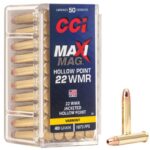 CCI 22 WMR  MAXI MAG 40GR JHP          * 50 RD/BX 40 BX/CS