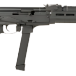 CENTURY ARMS WASR MC10 9MM RIFLE 17.5" BLACK, TRIANGLE STOCK, 1-33RD GLOCK MAG