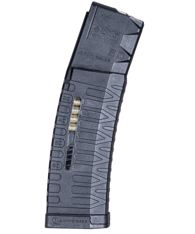image-full-8124-08d2813136a3060ca8d5dedda2353ae4.png ATI SCHMEISSER 5.56/.223 AR15 60RD MAGAZINE W/ WINDOW - Image 1
