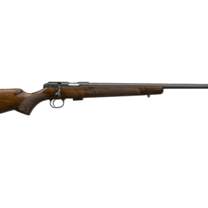 CZ 457 AMERICAN 24" 17HMR 5RD WALNUT