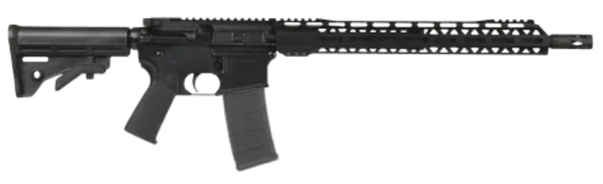 image-full-86387-6227d001c92b1060ce2f04e8e00995fb.png BEAR CREEK ARSENAL 223 WYLDE RIFLE 16" BARREL W/ MLOK RAIL 1-30RD MAGAZINE - Image 1