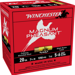 WINCHESTER 20 GA 2-3/4" 5 & 6 MAGNUM PHEASANT 1 OZ 25RD/BX 10BX/CS