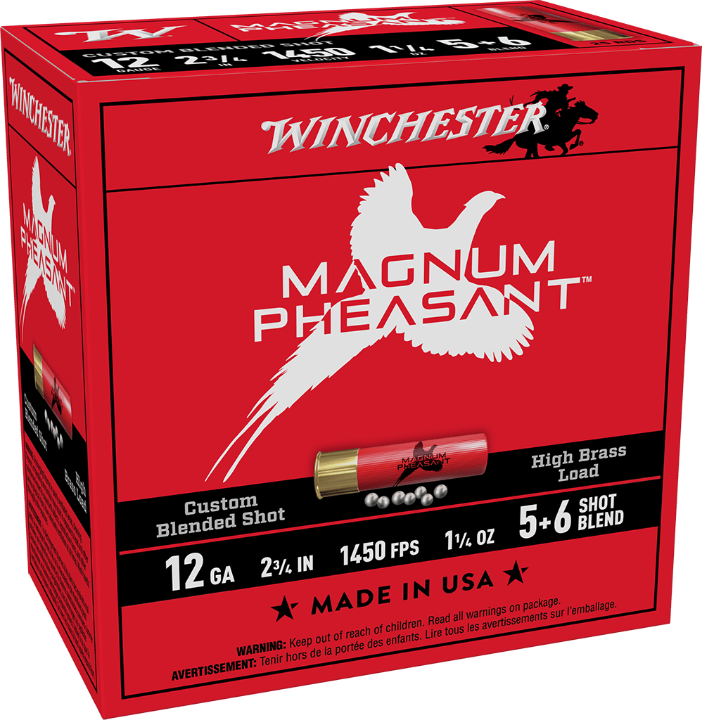 image-full-86629-443ecce9be842f752850c599a52d80b5.png WINCHESTER 12 GA 2-3/4" 5 & 6 MAGNUM PHEASANT 1-3/8 OZ 25RD/BX 10BX/CS - Image 1