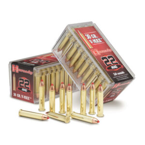 HORNADY VARMINT EXPRESS 22WMR 30GR V-MAX 50RD BX 2000RD CASE