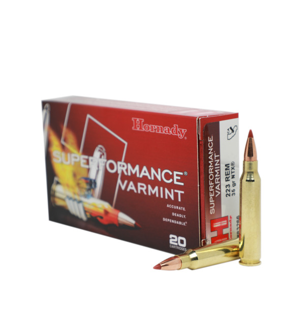image-full-8984-8df325886e15f80ef095b26a67f1b493.jpg HORNADY 223 REM 35 GR NTX® SPF 20RD/BX 10BX/CS - Image 1