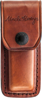 UNCLE HENRY KNIFE SMOKEY - 2.8" BLADE W/ LEATHER SHEATH - Image 2