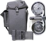 IVER JOHNSON MAGAZINE AR15 - 223 100RD DRUM BLK/CLEAR POLY - Image 3