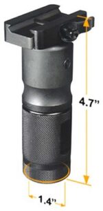 UTG VERTICAL FOREGRIP 4.7" - FOLDING QD PICATINNY ALUMINUM - Image 4