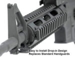 UTG RAIL PICATINNY AR-15 7" - 2-PC DROP-IN CARBINE LENGTH - Image 5