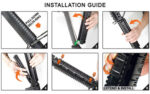 UTG RAIL PICATINNY AR-15 9" - 2-PC DROP-IN MID-LENGTH - Image 5