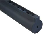 J&E AR15/AR10 MILSPEC 6-POS - REC EXTENSION BUFFER TUBE BLK - Image 3