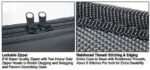 UTG GUN CASE 42" BLACK - DC TACTICAL - Image 6