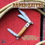 ABKT ROPER SERIES LAREDO STAG - STOCKMAN 3-BLADE WOOD HANDLES - Image 2