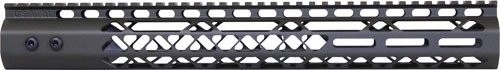 zgt15mlkal.jpg GUNTEC AIR LITE HANDGUARD - 15" M-LOK BLACK - Image 1