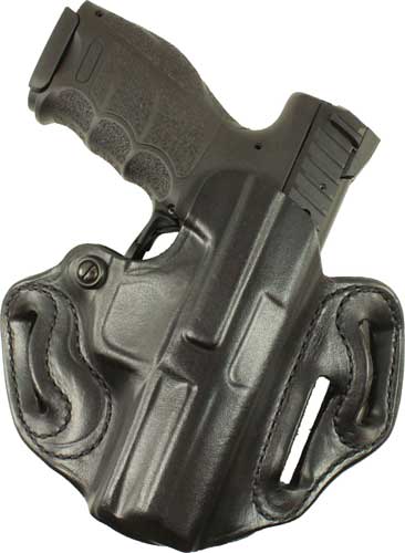 002BA7QZ0-1.jpg DESANTIS SPEED SCABBARD HOLSTR - RH OWB LEATHER RUGER 57 BLK - Image 1