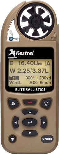 0857XWLTANM.jpg KESTREL 5700X WEZ W/ APPLIED - BALLISTICS TAN - Image 1