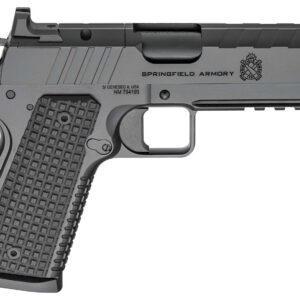 SPRINGFIELD ARMORY EMISSARY BLK OUT 1911 45ACP 4.25" 2-8RD AOS OPTC READY