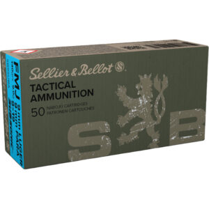 Sellier & Bellot Pistol Ammo 9mm Luger Subsonic 140gr. FMJ 50 rd.