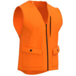 Half Rack Deluxe Safety Vest Blaze Orange Large/XLarge - Image 2