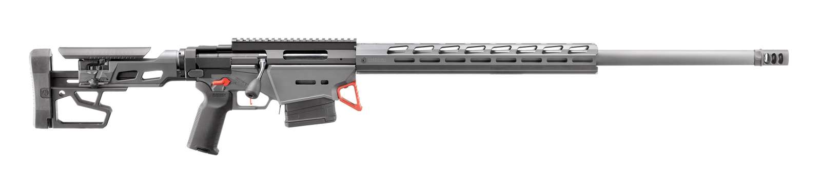 1120614-14334871.jpg RUGER PRECISION RIFLE CUSTOM SHOP 6MM GT 26"BBL, STEALTH GRY CERAKOTE, TRIGGER TECH TRIGGER, 2-10RD - Image 1