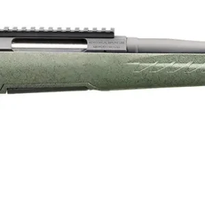 GLENFIELD MODEL A 270 WIN RIFLE 20" T.B. MOSS GREEN SPLATTER 4RD
