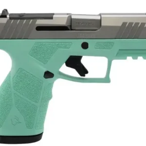 TAURUS GX2 TORO 9MM 3.38" STAINLESS/CYAN 1-13RD MAG