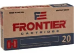 HORNADY FRONTIER 5.56 55GR FMJ 20RD BX 500RD CASE