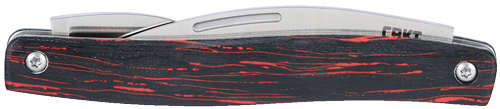 4810_CLOSED.jpg CRKT FOREBEAR DUAL BLADE - FOLDER SLIP JOINT RED/BLACK - Image 1