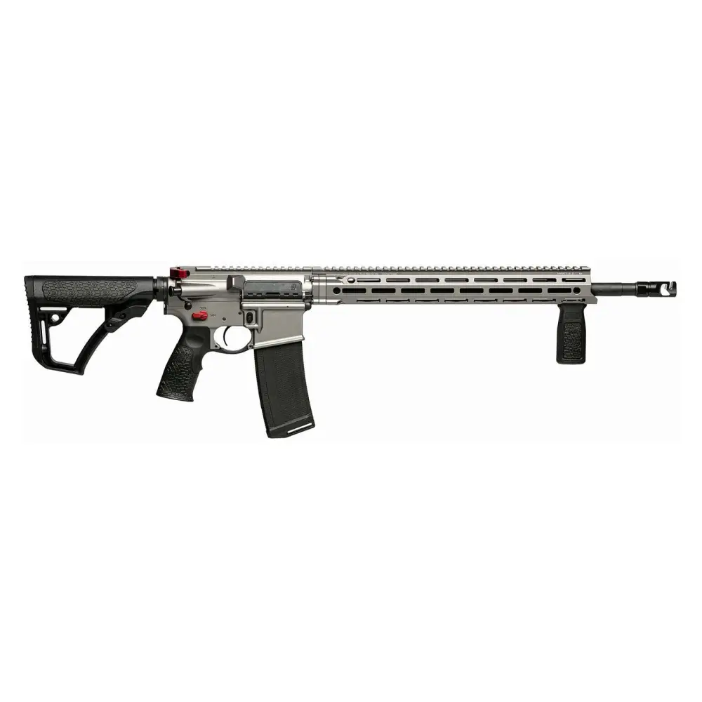 518839-14135485.webp DANIEL DEFENSE DDM4V7 Pro 5.56MM RIFLE 18" MFR RAIL Gunmetal Geissele Trigger - Image 1