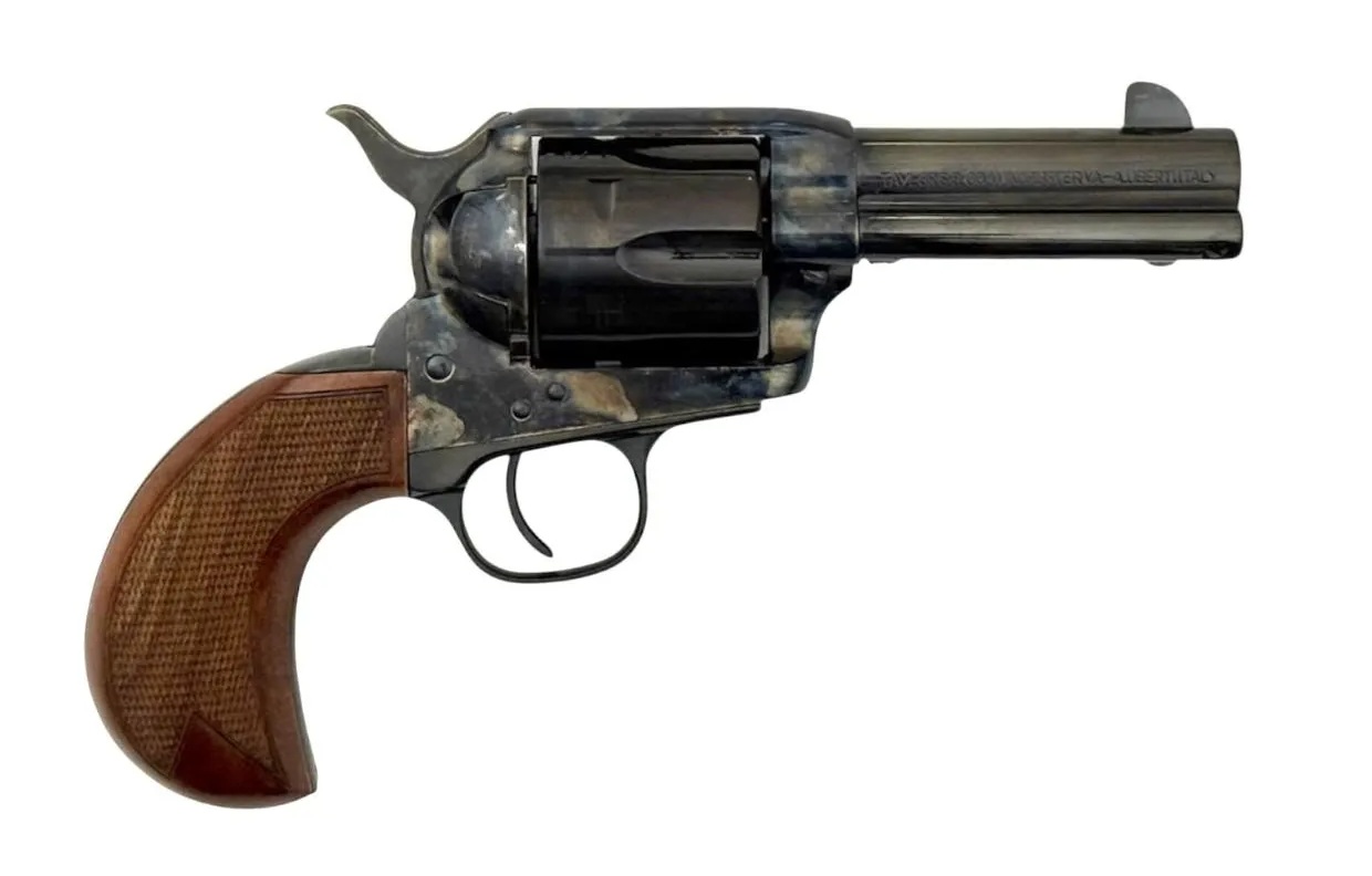 555133DE1.jpg TAYLOR'S & COMPANY CATTLEMAN BH 45LC BL/WD 3.5" - Image 1