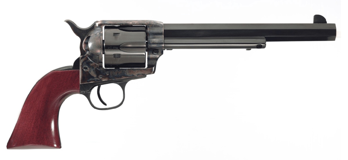 556103de874a.jpg TAYLOR'S & COMPANY DRIFTER 357MAG BL/WD 7.5 TUNED - Image 1
