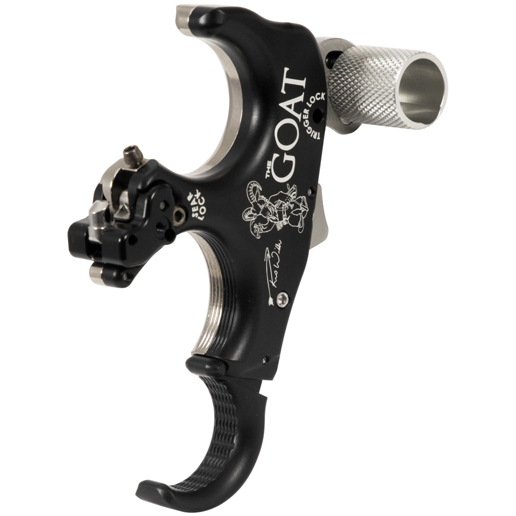 86955_1.jpg Tru Ball Goat Release 3 Finger Black Medium - Image 1