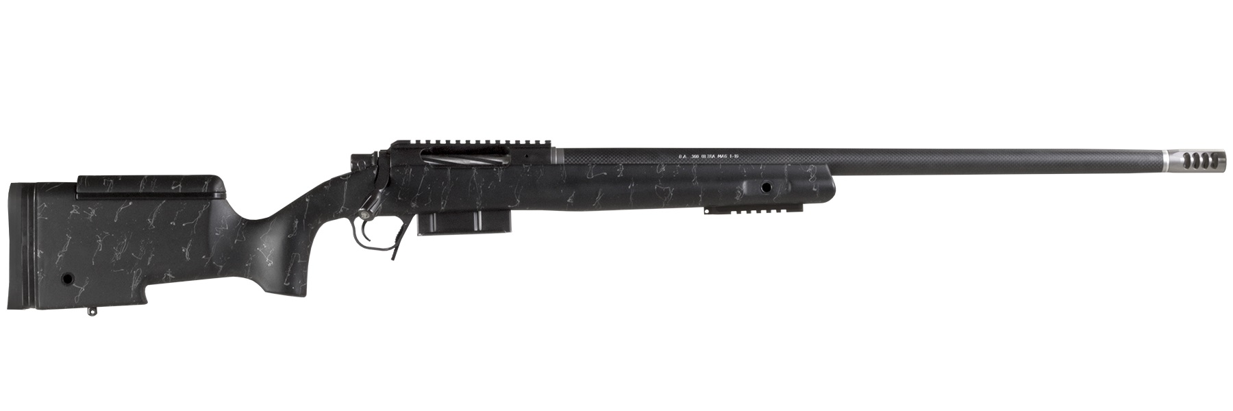 BATACTICAL.jpg CHRISTENSEN ARMS BA TAC 6MMCR BLK/GRY 26" TB # - Image 1