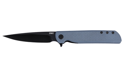 CRK3801KN_1.jpg CRKT LCK+ PLAIN EDGE 3.38" GRY/BLK - Image 1