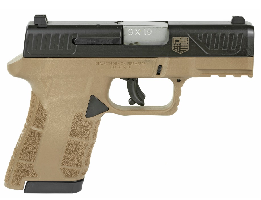 DBAM29FDE.jpg DIAMONDBACK FIREARMS AM2 9MM FDE SUB CMPT 15+1 3.5" - Image 1