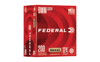 FEC9124A200_1.jpg FED CHAMP 9MM 124GR FMJ 200/1000 - Image 1
