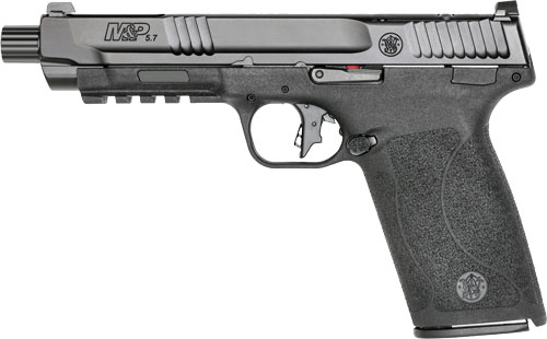 G13348.jpg S&W M&P 5.7 NO THUMB SAFETY 5" - 2-22 RD MAGS OPTIC CUT BLACK - Image 1