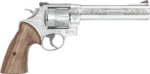 S&W 629 ENGRAVED 44 MAG 6.5" - 6-SHOT WALNUT GRIPS SS