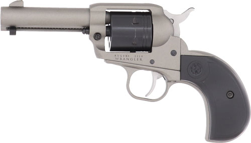 G2016.jpg RUGER WRANGLER 22LR 3.75" - FS 6-SH SILVER BIRDSHEAD GRIP - Image 1