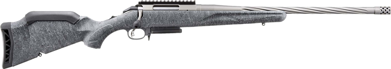 G46917.jpg RUGER AMERICAN GENII 7MM PRC - 20" GRAY GRAY SPLATTER SYN - Image 1